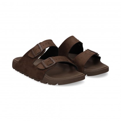 PALA BIO 2 HEBILLAS ANTE MOKA 201 MARRONE SCURO