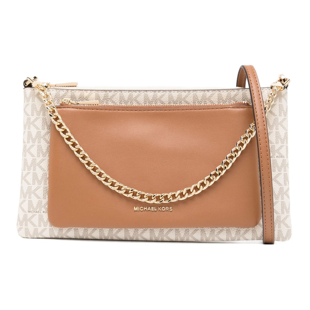 Michael Kors JET SET MD PCKT Bolsos Mujer - Blanco Talla Os