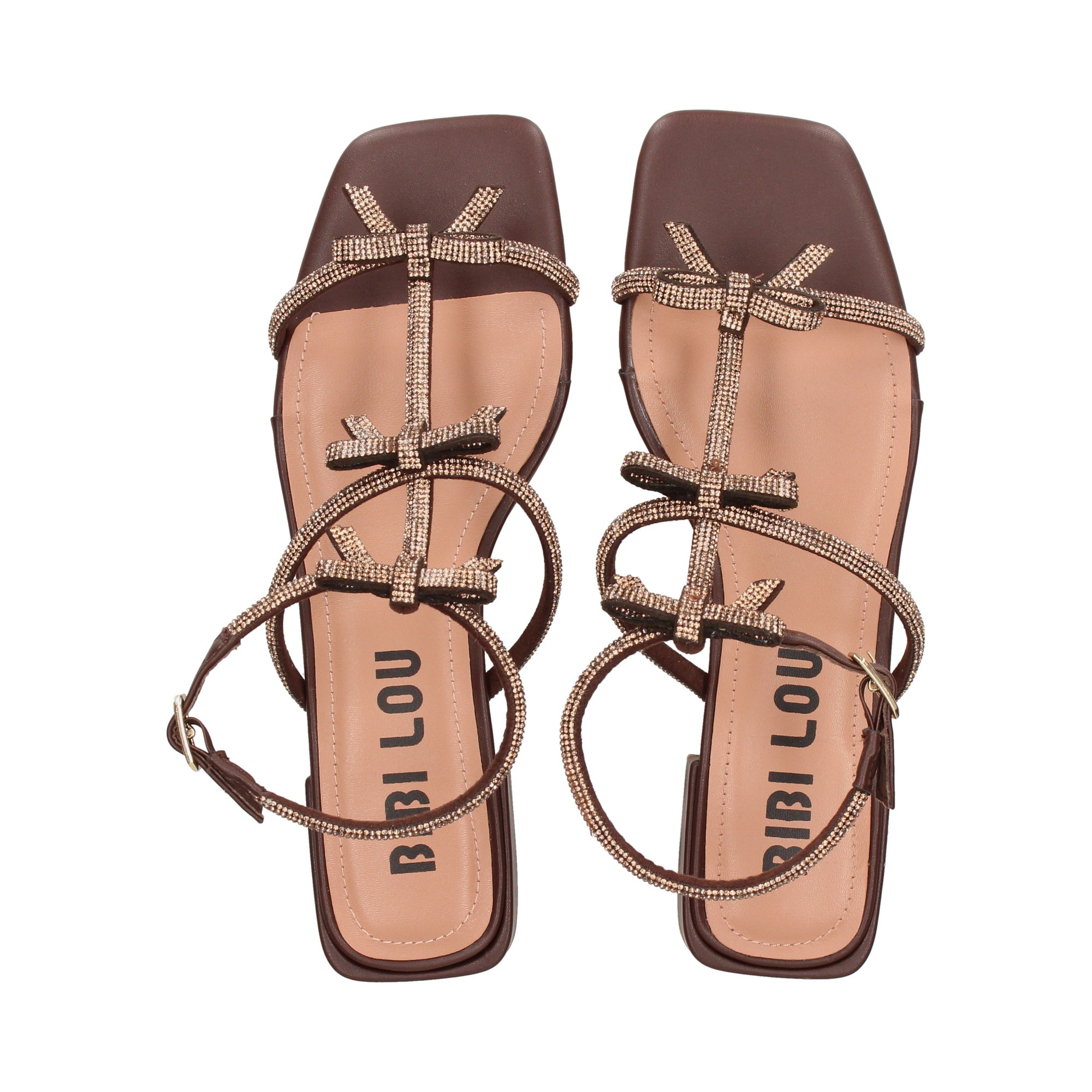 sandalia-bebe-lazos-strass-marron