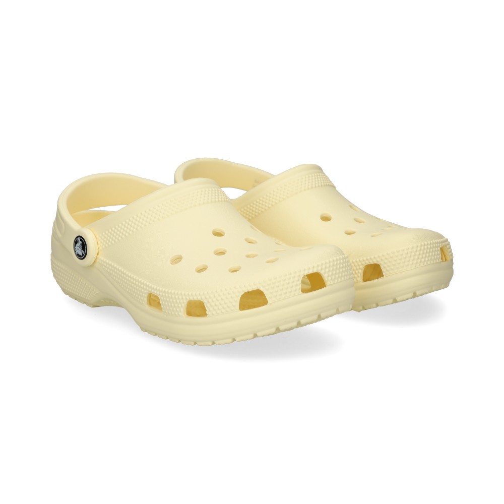 Crocs 10001 Zuecos Mujer - Amarillo Talla 9