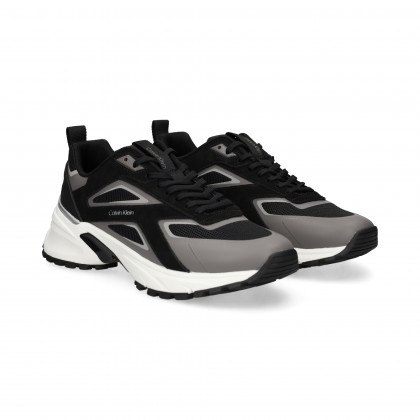 DEPORTIVO NOBUCK+MALLA GRIS+NEGRO 00V BLACK/GRANI