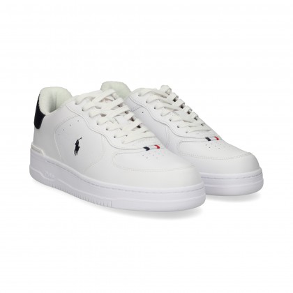 DEPORTIVO PIEL ROJO+AZUL+BLANCO 001 WHITE/NAVY/