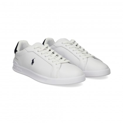 DEPORTIVO NOBUCK+PIEL AZUL+BLANCO 002 WHITE/NAVY