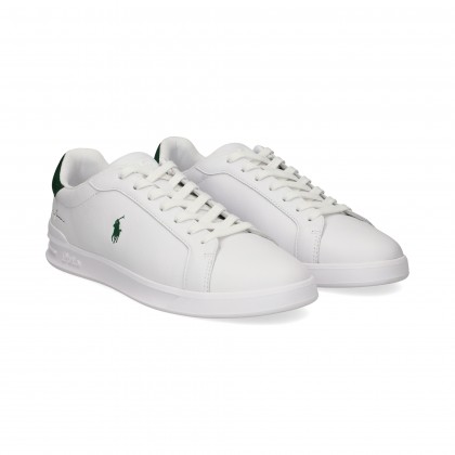 DEPORTIVO PIEL VERDE+BLANCO 001 WHITE/FORES
