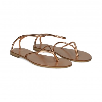 ESCLAVA AJUSTABLE EN TALON BRONCE COPPER
