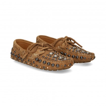 MOCASIN ANTE TACHUELAS CAMEL CAMEL+MIX