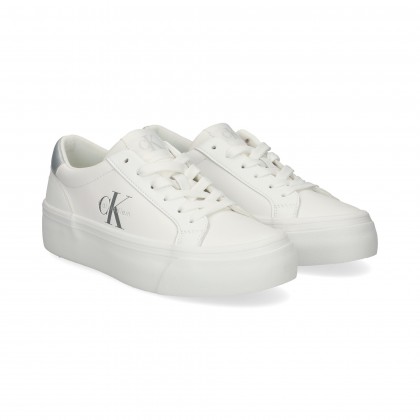 TALON PLATA DEPORTIVO PIEL BLANCO 02R BRIGHT WHIT