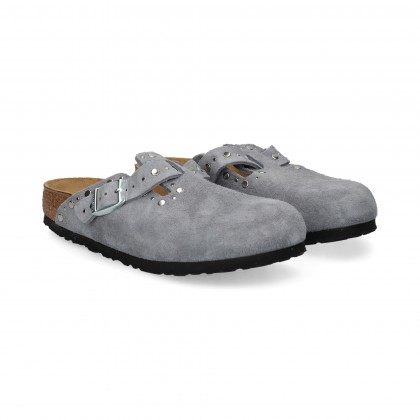 ZUECO TACHAS ANTE CELESTE Stone Blue
