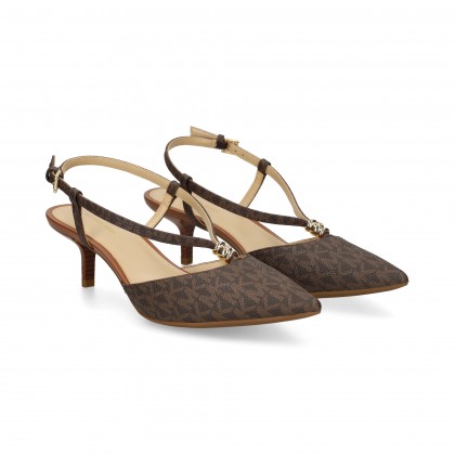 SIN TALON PIEL LOGO MOKA 200 BROWN