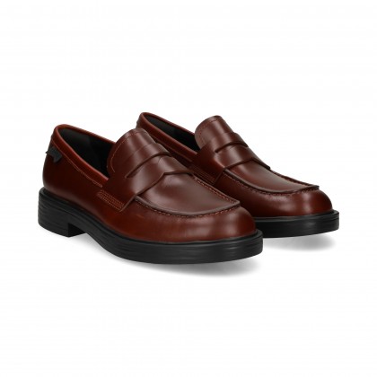 MOCASIN ANTIFAZ PIEL MARRON 005