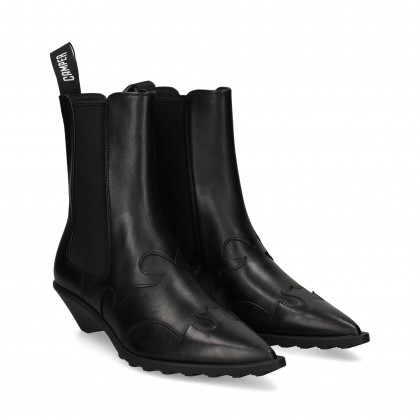 BOTIN COWBOY PIEL NEGRO 001 SCHWARZ