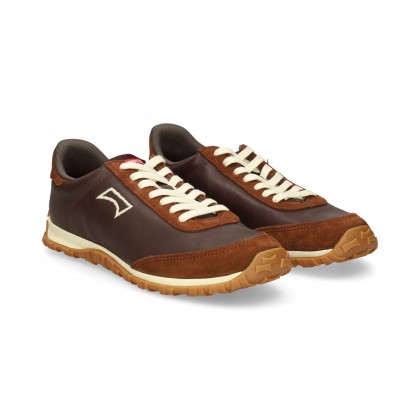 DEPORTIVO ANTE+PIEL MARRON 006 Dark Brown
