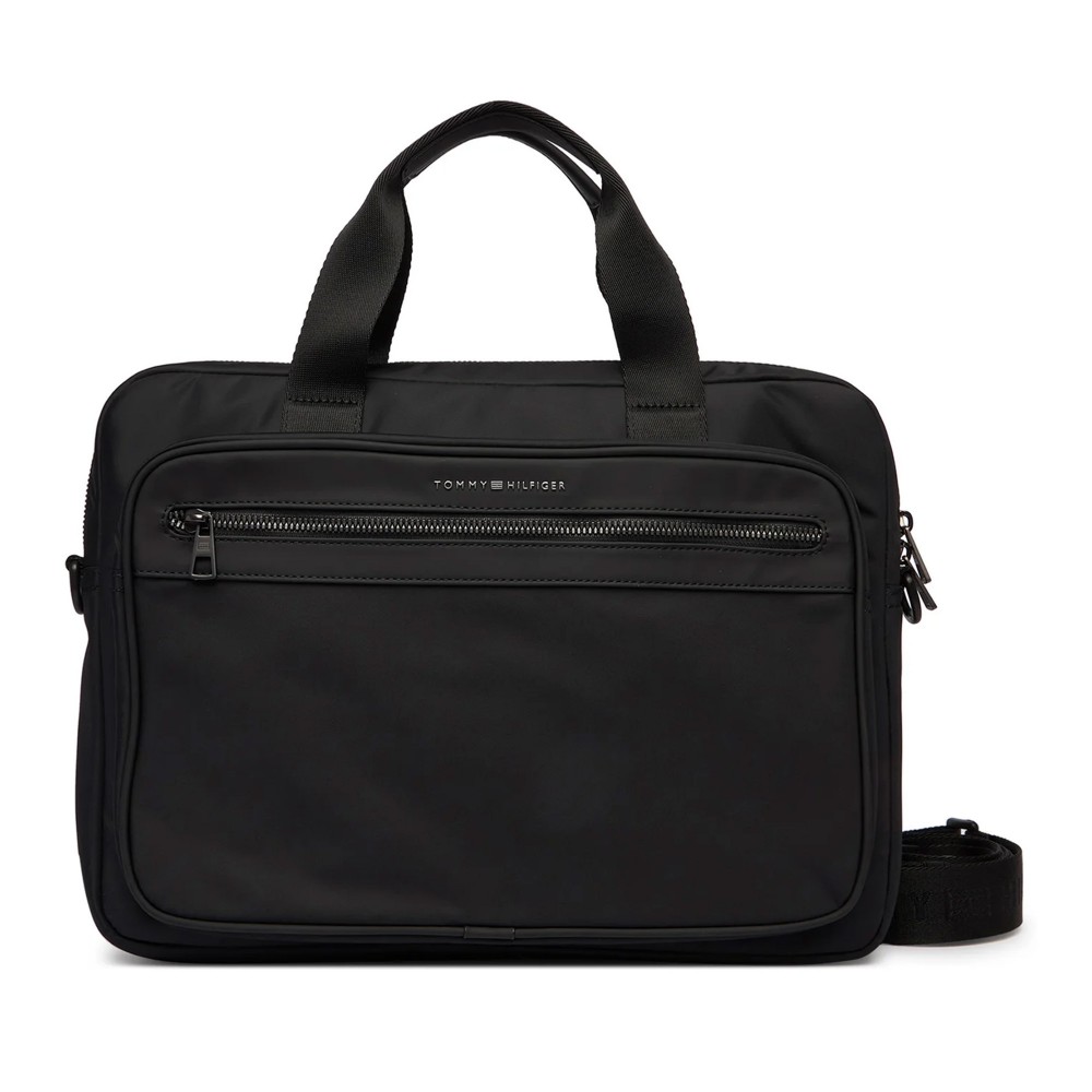 tommy hilfiger maletines hombre - negro talla os