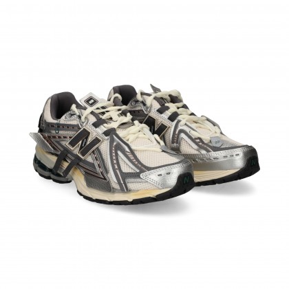 DEPORTIVO MALLA GRIS+BLANCO AD SILVER METAL