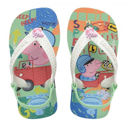 HAVAIANAS BABY PEPPA PIG BLANCO 0198 BIANCO
