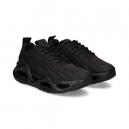 DEPORTIVO GOMA HUECA TEXTIL NEGRO MC005 TRIPLE BL