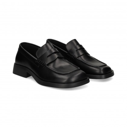 MOCASIN ANTIFAZ PIEL NEGRO 003 NERO