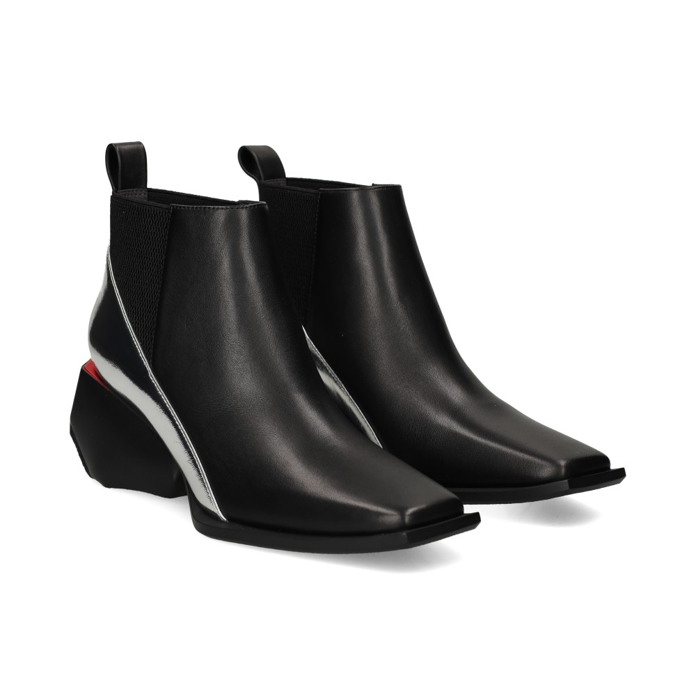 united nude botines con tacon mujer - negro talla 38