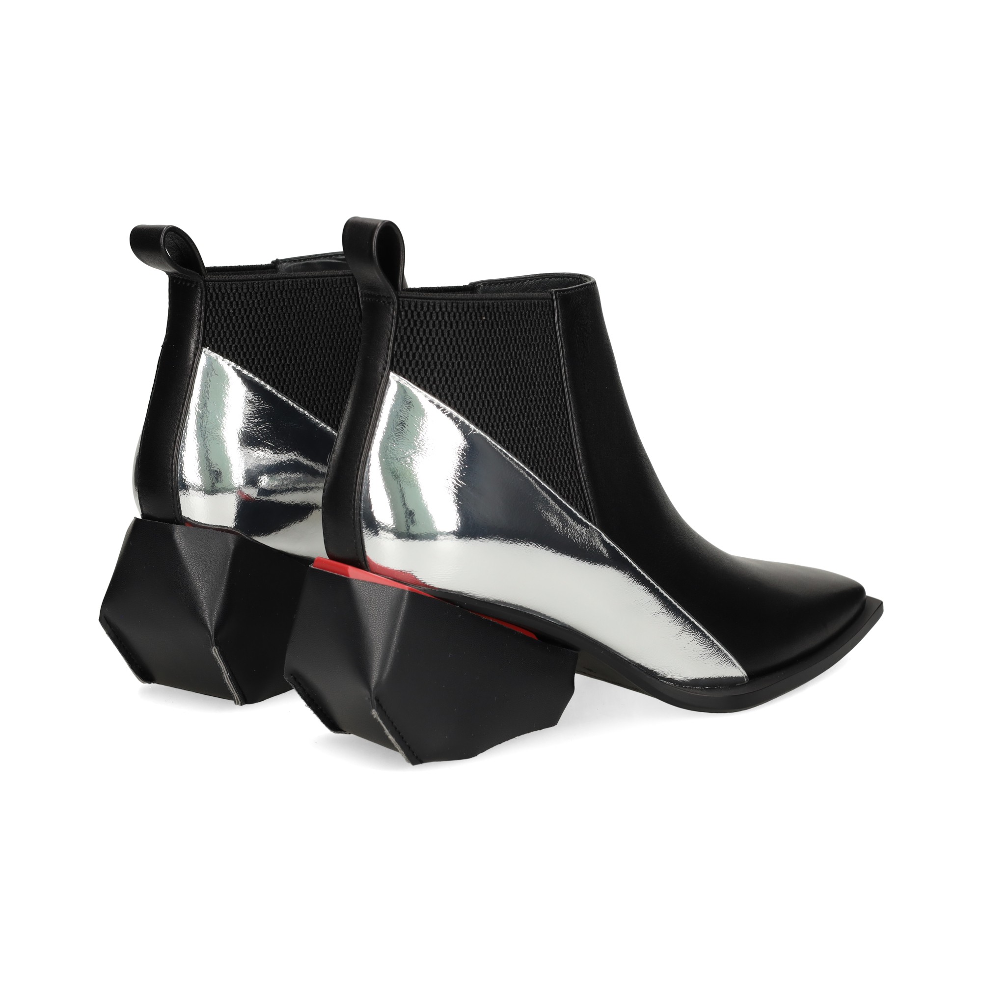 botin-tacon-geo-rojo-piel-negro