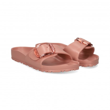 SANDALIA HEBILLAS GRANDES GOMA ROSA Pink Clay
