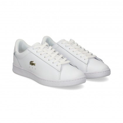 ZAPATILLA LOGO ORO PIEL BLANCO 216 WHT/GLD