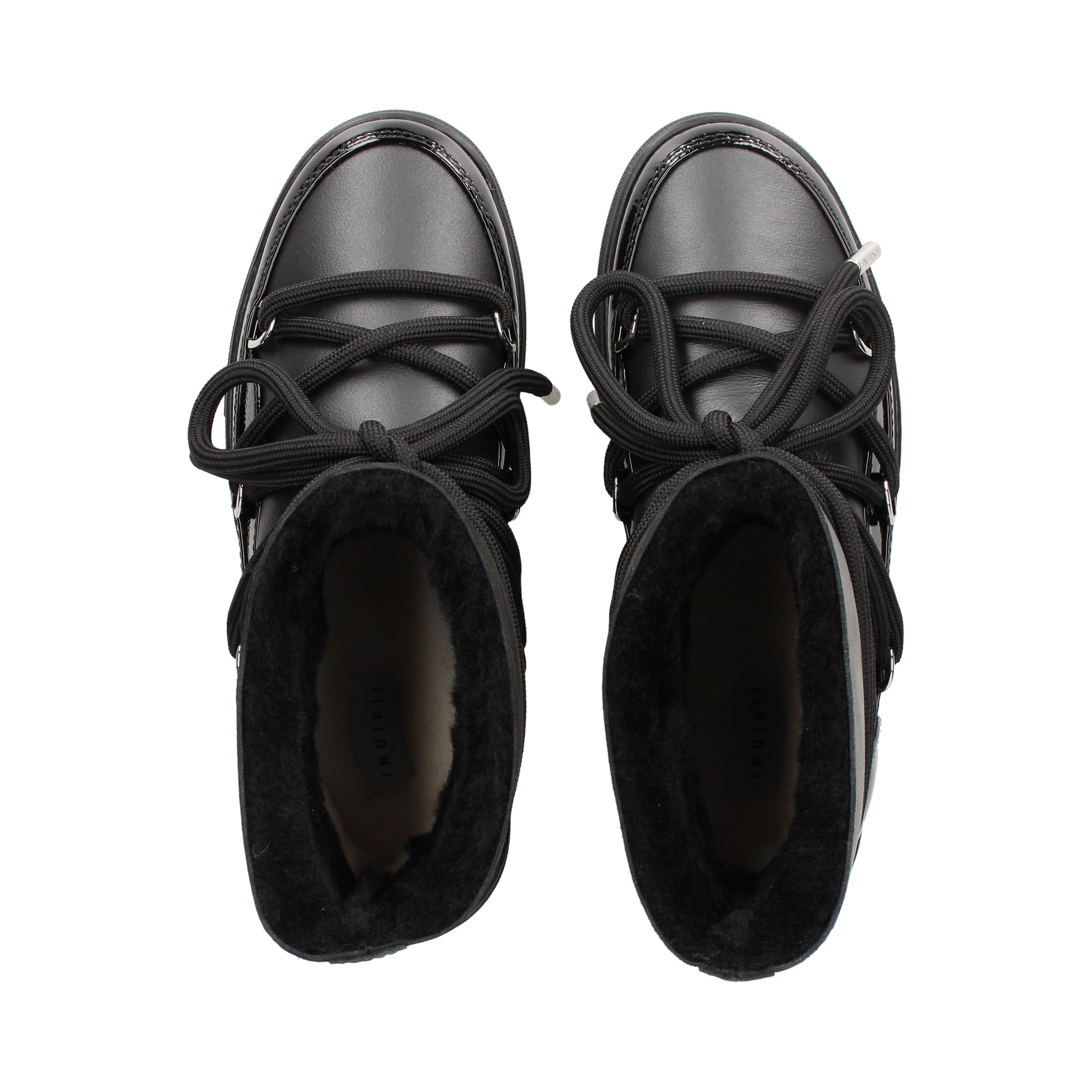 botin-deportivo-piel-charol-negro