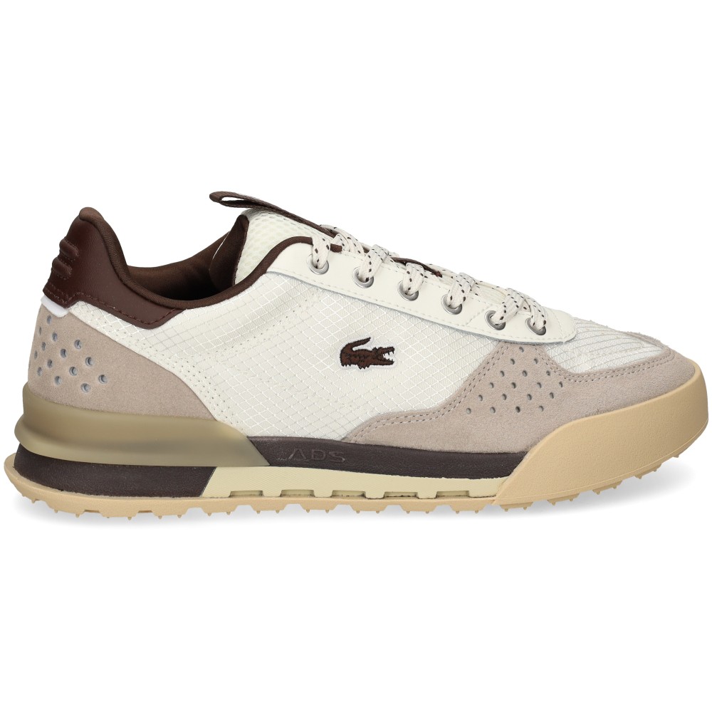 Zapatillas Lacoste Slam Break Off Wht-dk Brw Beige – imagen 2