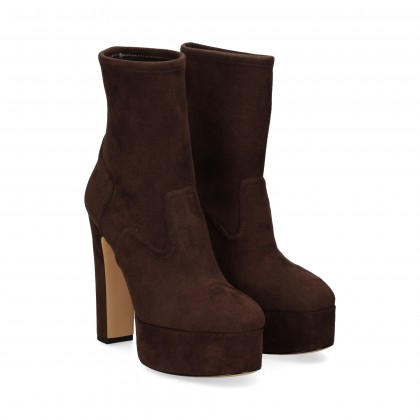 BOTIN PLATAFORMA ANTE MARRON 2413 CARRUBA