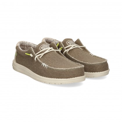 WALLABEE CANVAS GRIS 2BS FOSSIL