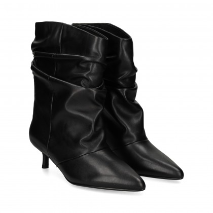 BOTIN ARRUGAS PIEL NEGRO SCHWARZ
