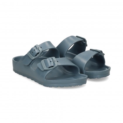 SANDALIA 2 HEBILLAS GOMA AZUL Basalt Gray