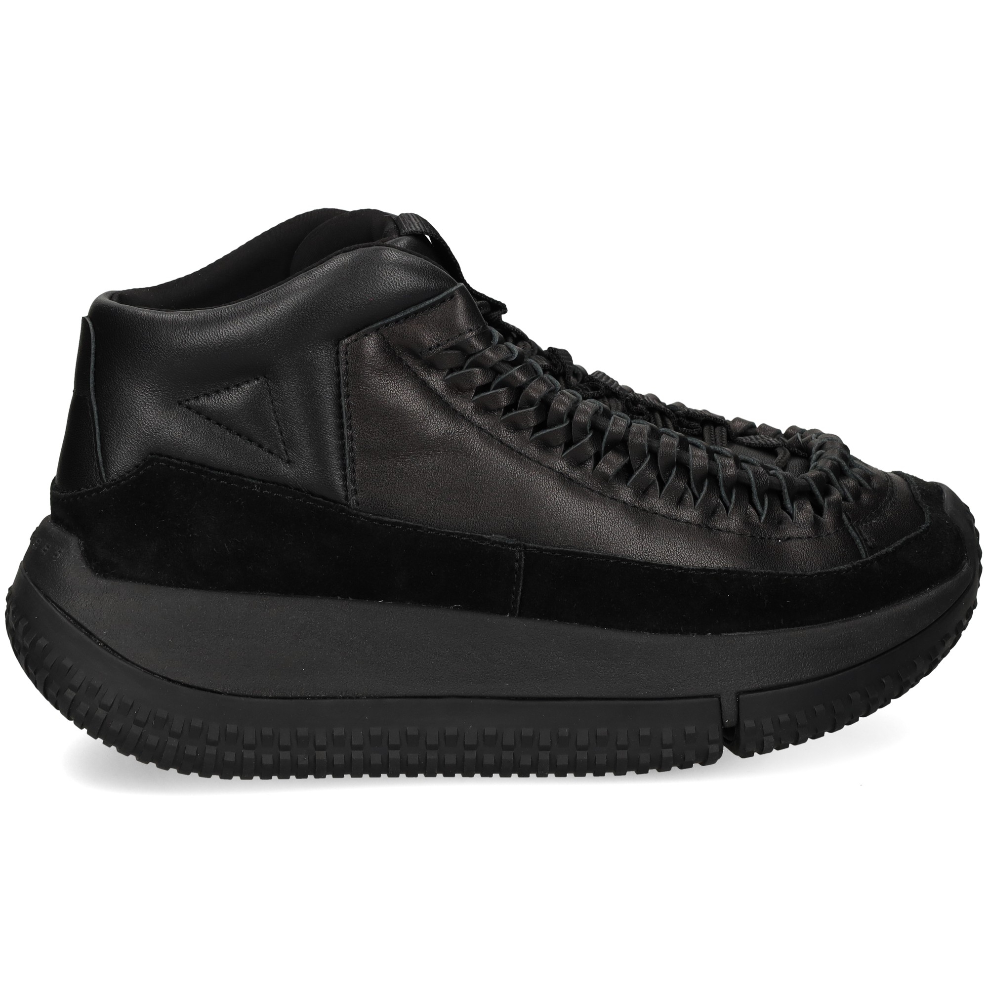 botin-plataforma-piel-negro