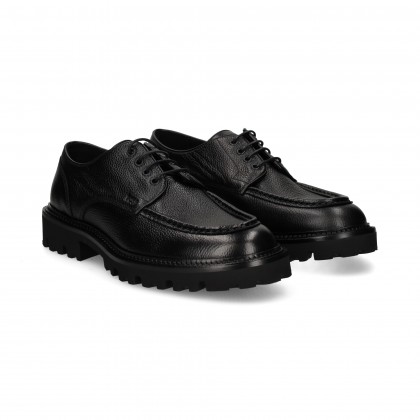 BLUCHER WALLABEE PIEL NEGRO 001 PRETO