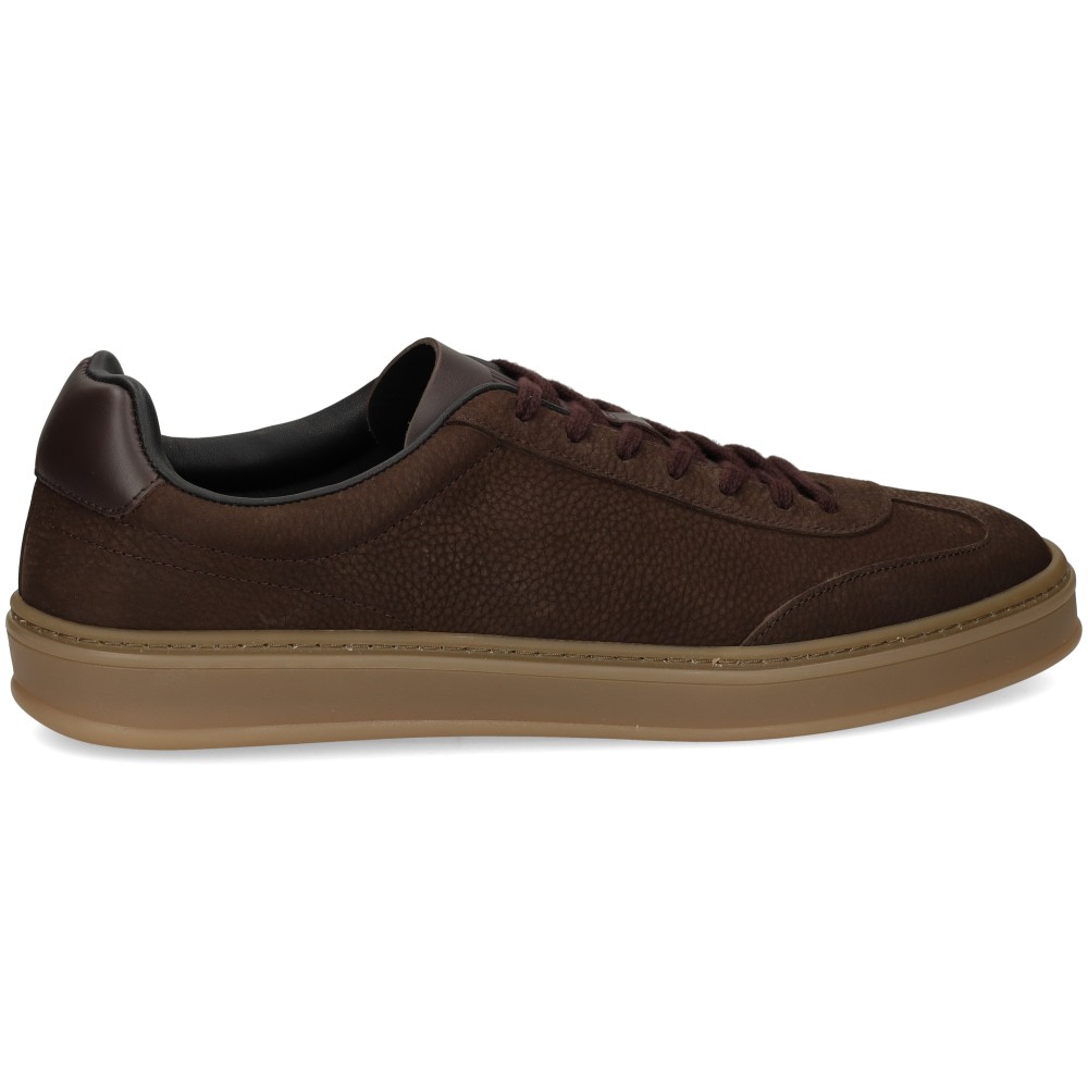 Boss ZAREK_TENN_NBLT_DB Zapatillas Hombre - Marrón Talla 40 – imagen 2