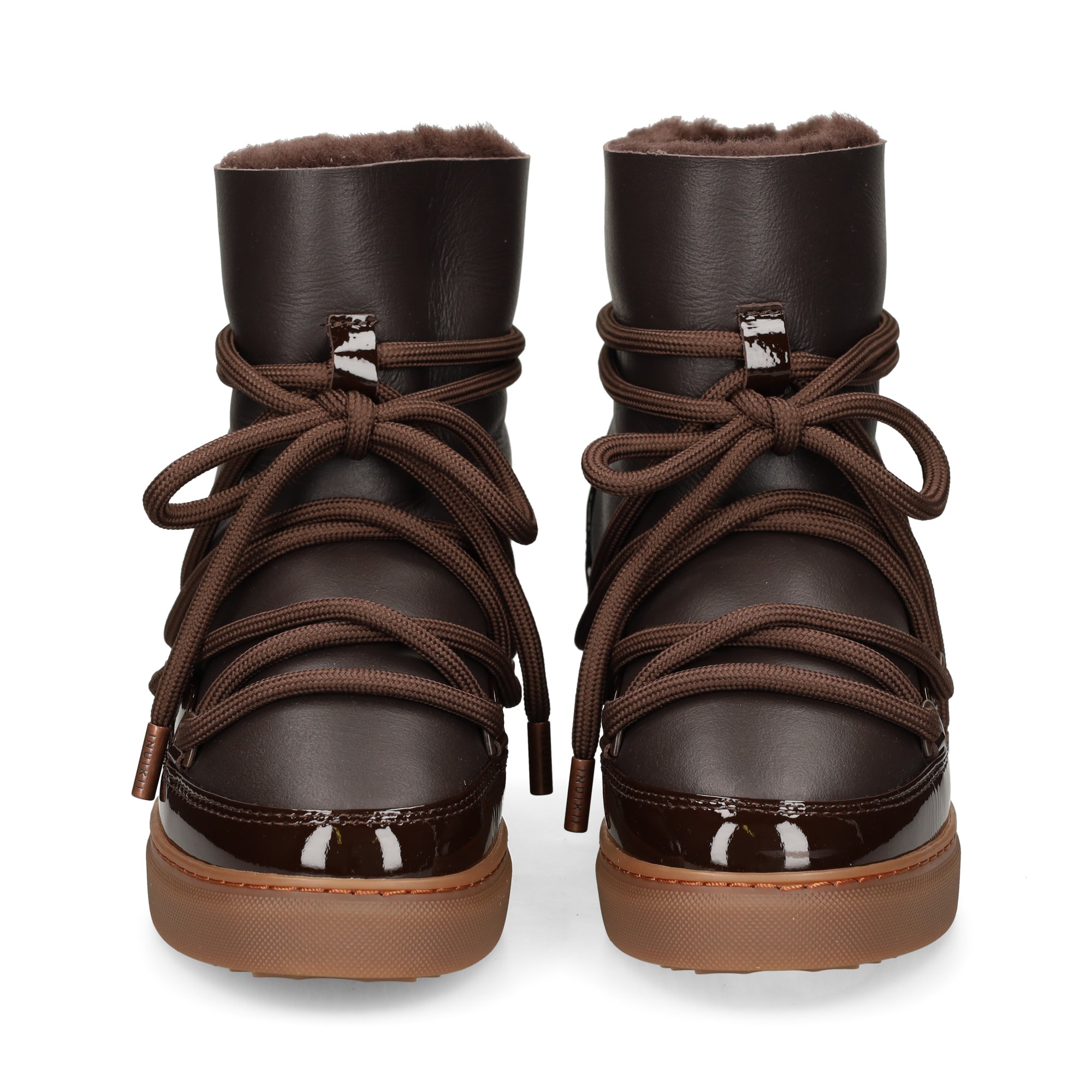botin-deportivo-piel-charol-marron
