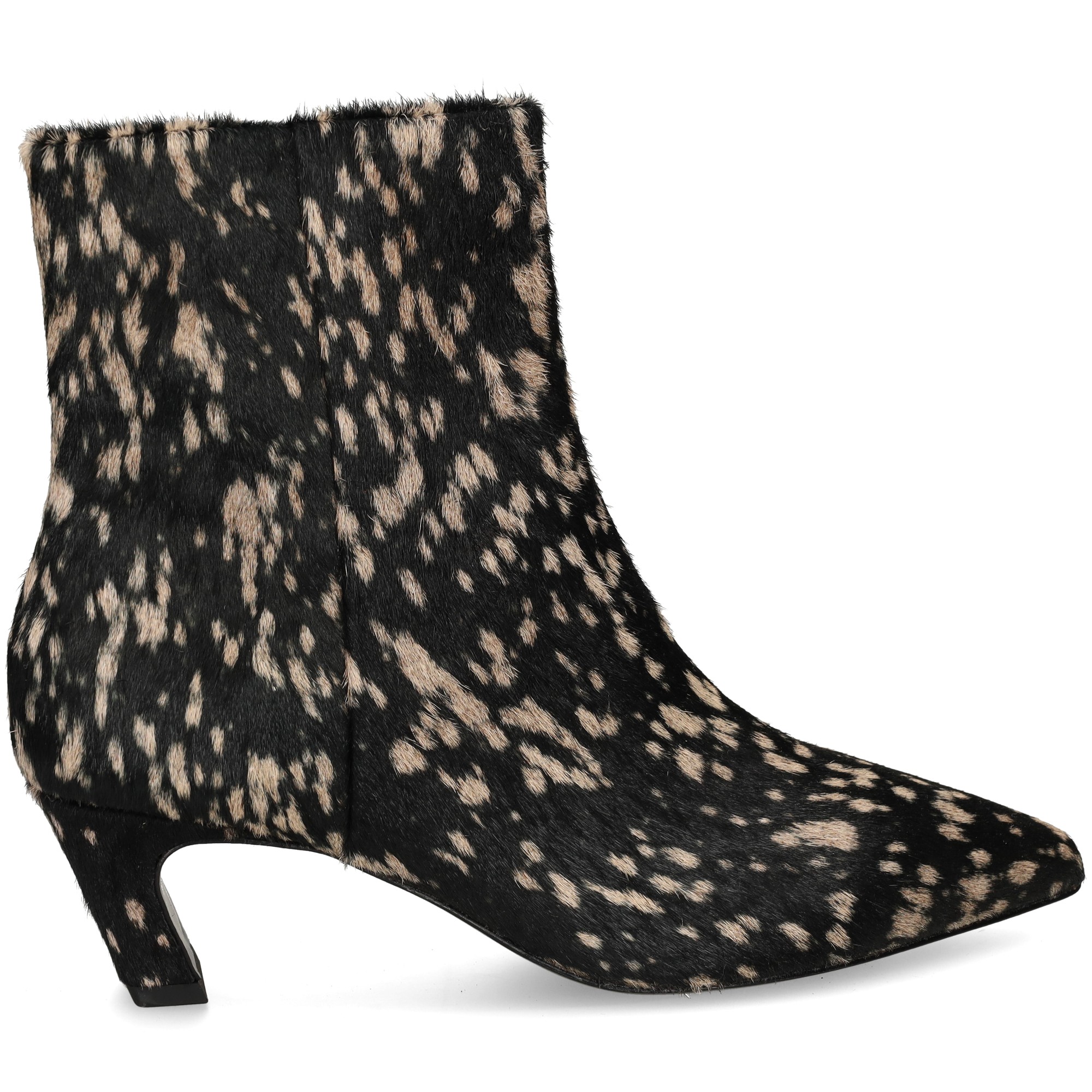 botin-tacon-pelo-negro-bronce