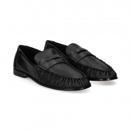 MOCASIN ANTIFAZ PIEL NEGRO BLACK