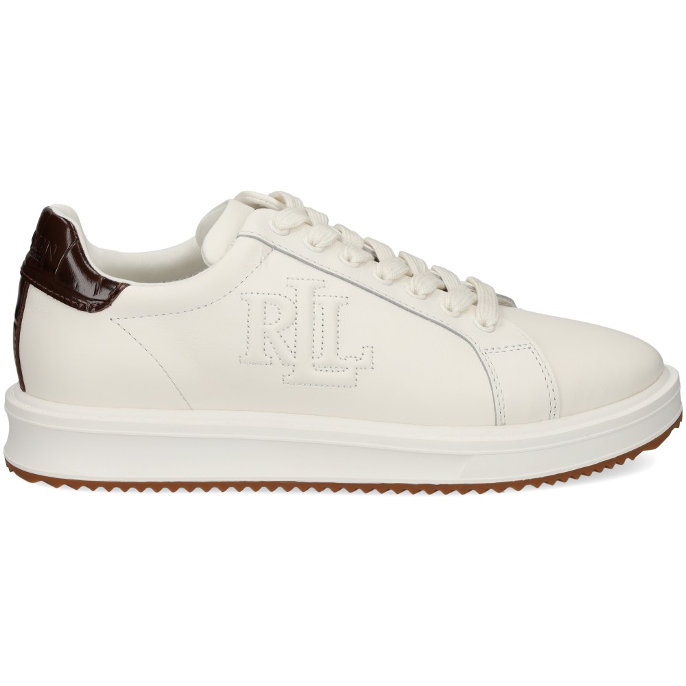 Lauren Ralph Lauren AINSLEY Zapatillas Mujer - Blanco Talla 11 – imagen 2