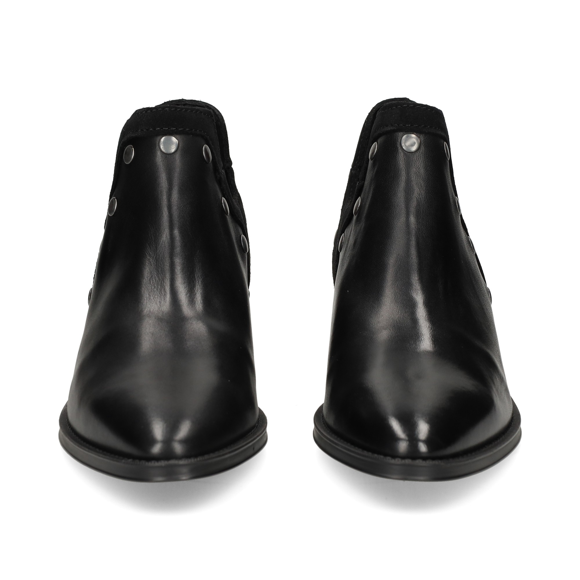 botin-tachas-piel-negro