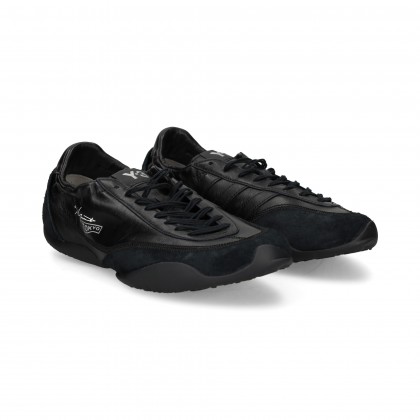 DEPORTIVO ANTE/PIEL NEGRO BLACK/BLACK/BLA