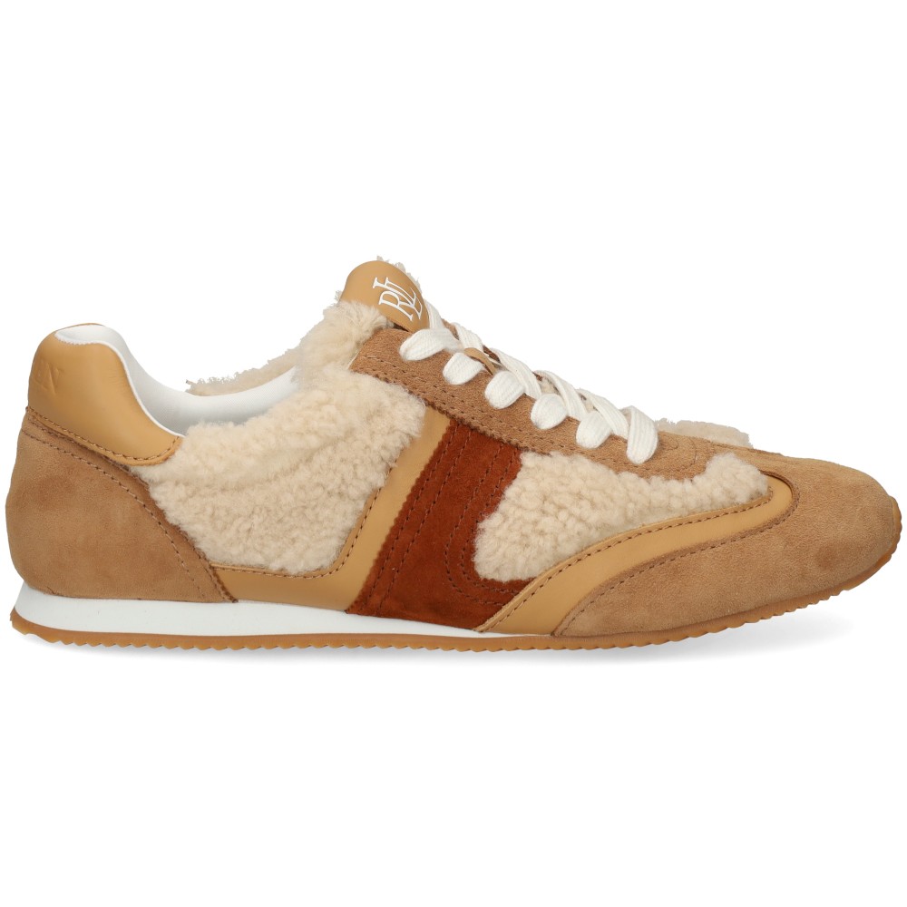 Lauren Ralph Lauren DANI LW PRFL Zapatillas Mujer - Beige Talla 7 – imagen 2