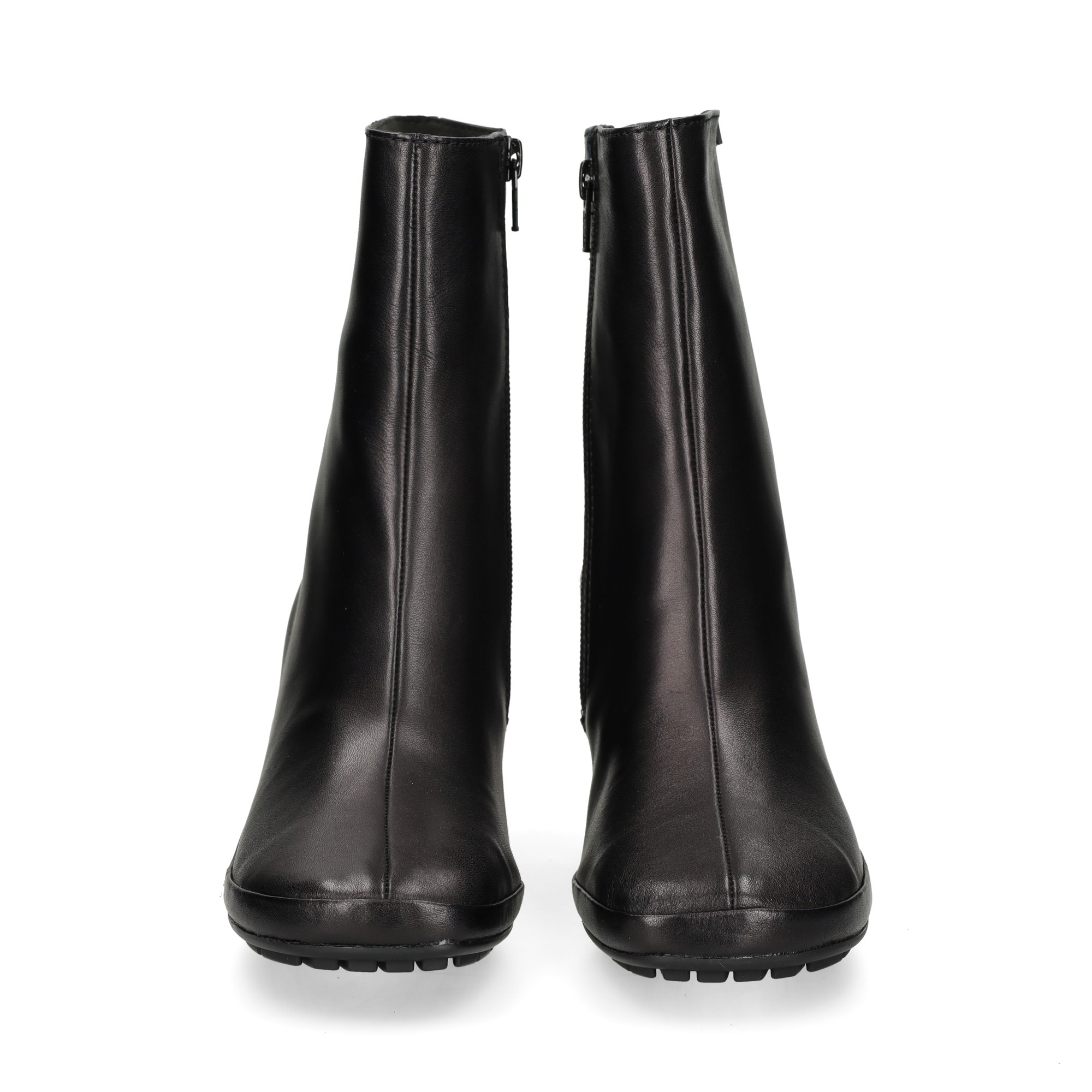 botin-plataforma-piel-negro