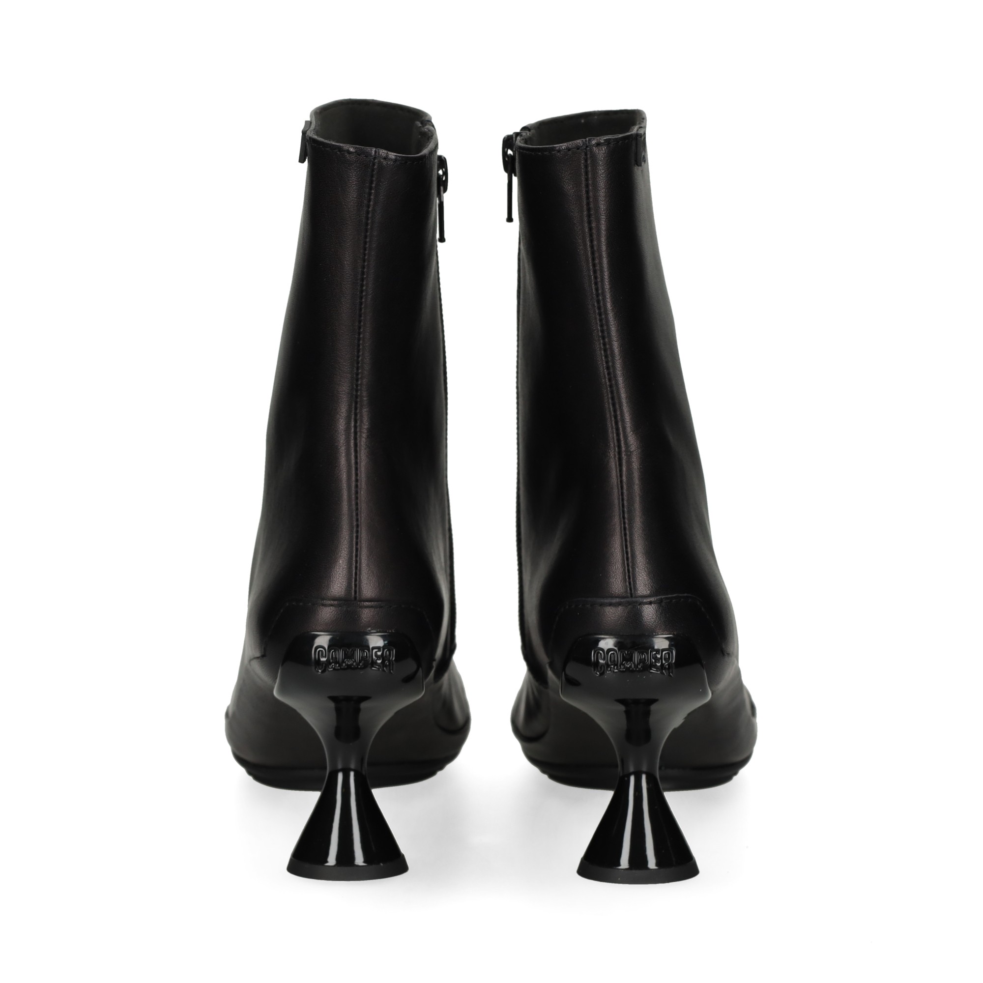 botin-plataforma-piel-negro