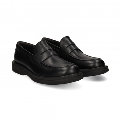 MOCASIN ANTIFAZ PIEL NEGRO 001 NOIR