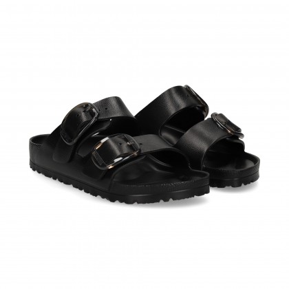 SANDALIA 2 HEBILLAS GRANDES GOMA NEGRO SCHWARZ