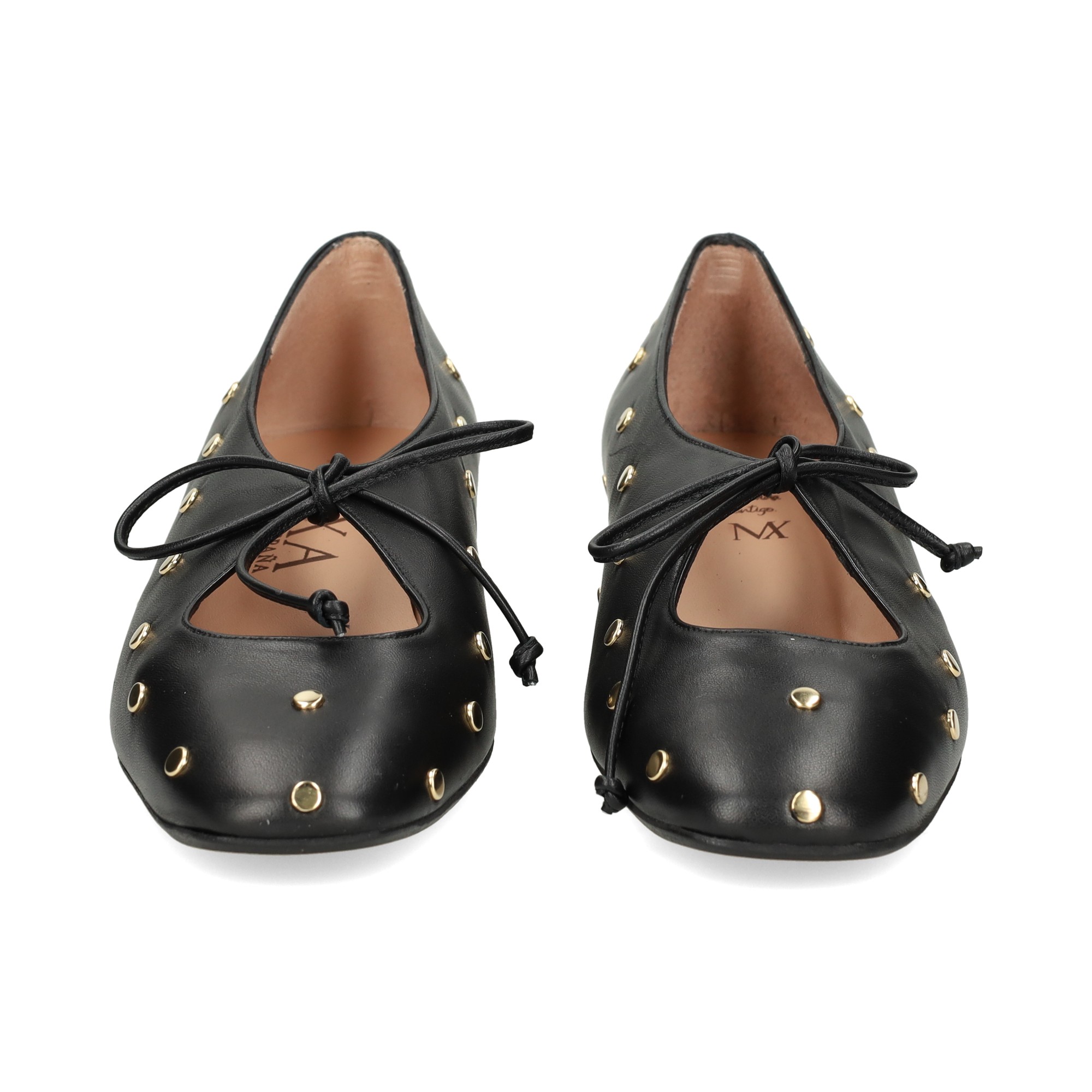 mercedes-tacon-lazo-stras-piel-negro