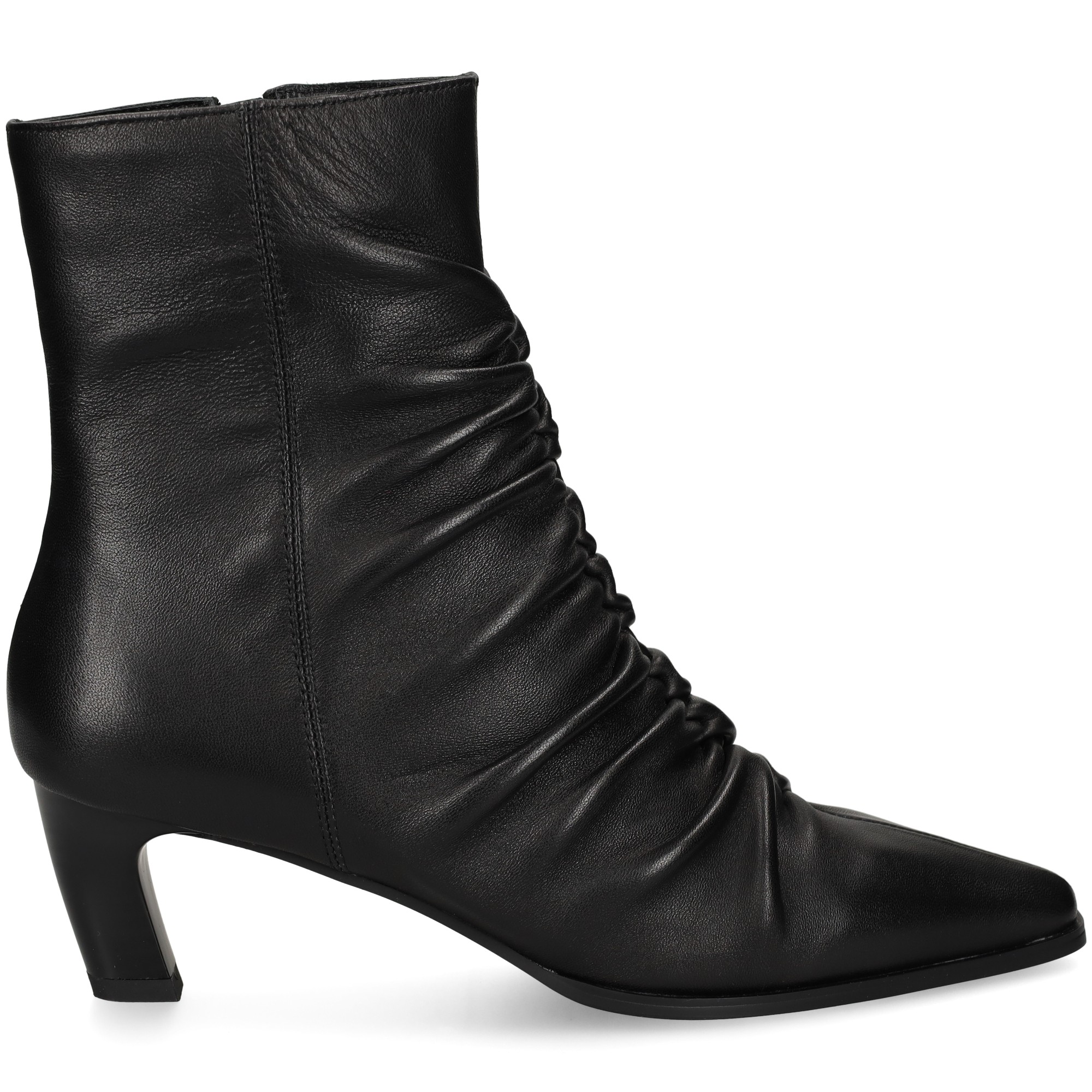 botin-pliegues-piel-negro