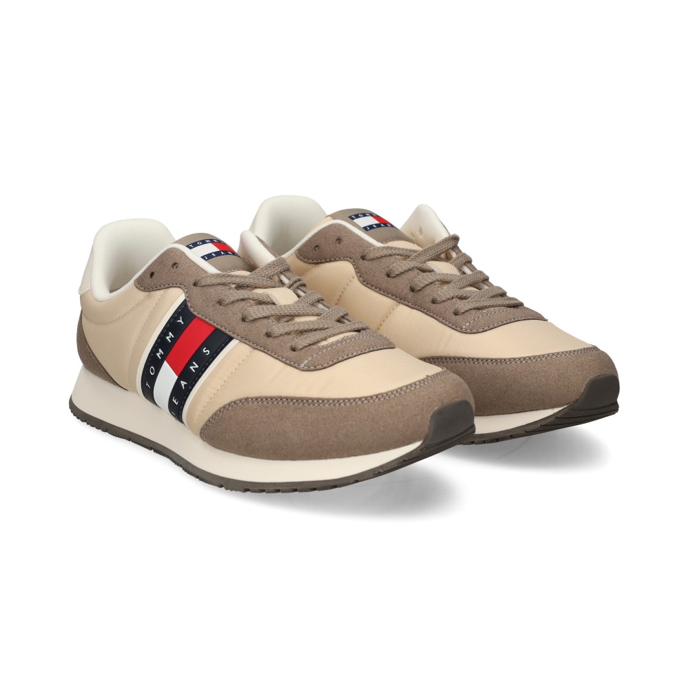 Tommy Hilfiger EM0EM01709 Zapatillas Hombre - Beige Talla 44