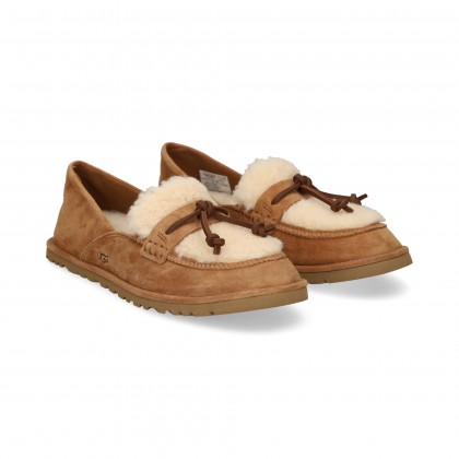 MOCASIN BORREGO ANTE CUERO CHE