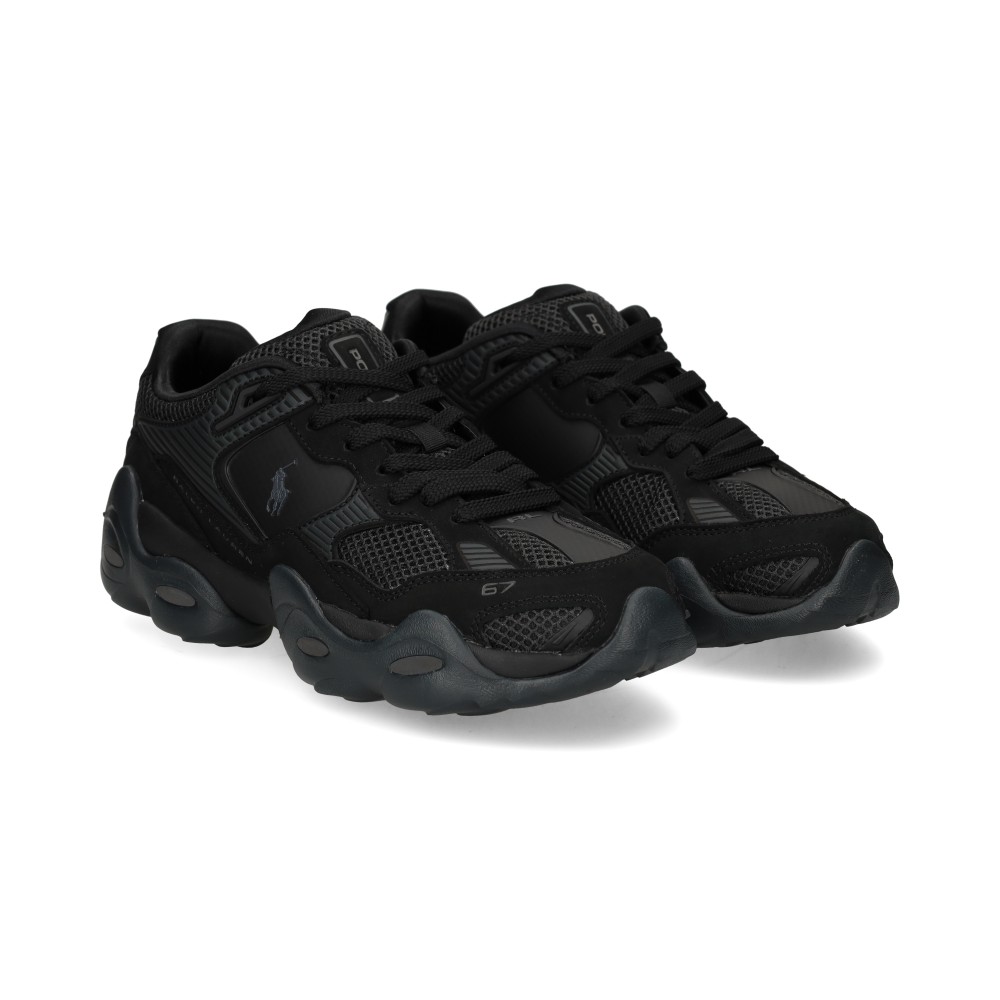 Polo Ralph Lauren TRACKSTR 300-SK-LTL Zapatillas Hombre - Negro Talla 10